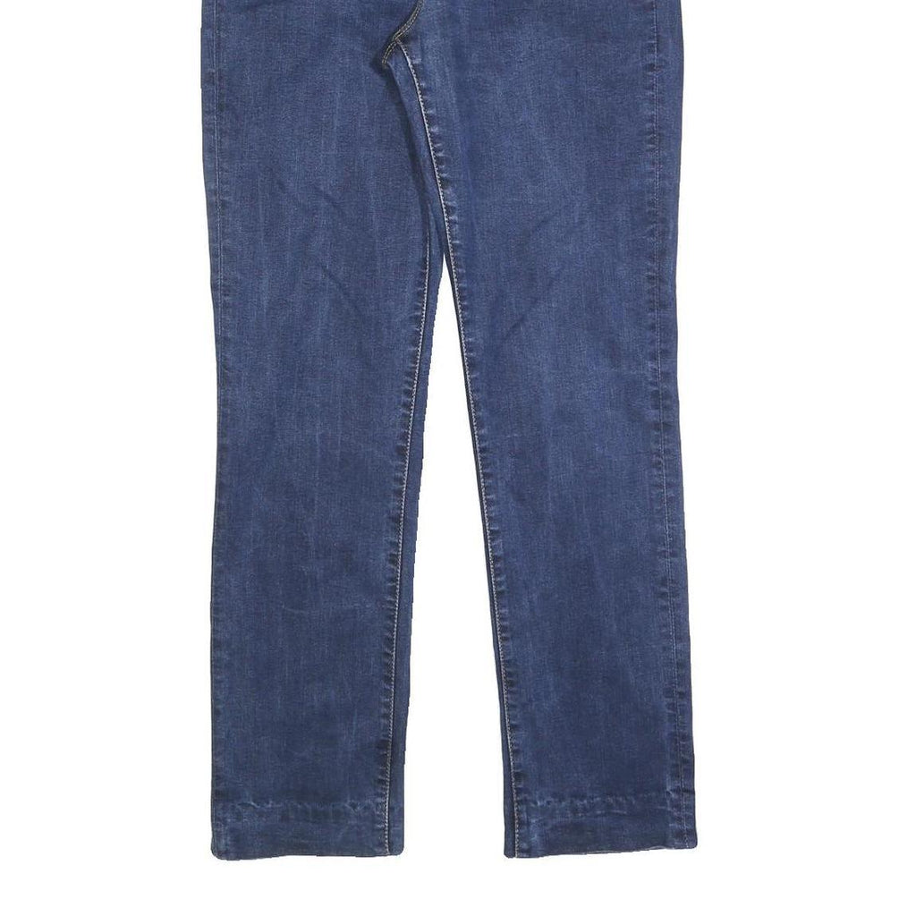 LEVI'S 724 BIG E Womens Jeans Blue Regular Straight Denim Medium W30 L30 Classic