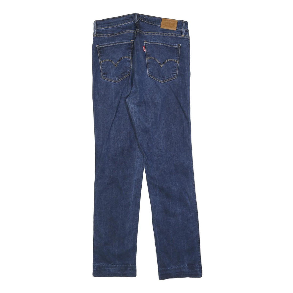 LEVI'S 724 BIG E Womens Jeans Blue Regular Straight Denim Medium W30 L30 Classic