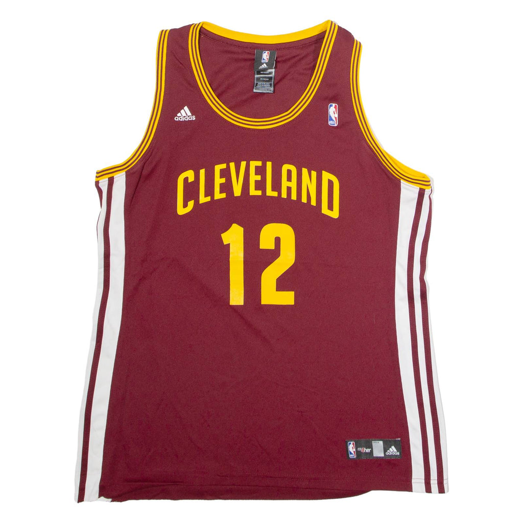 ADIDAS Cleveland Cavaliers #12 Hout Basketball Womens Jersey Maroon Sleeveless USA XL