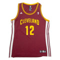 ADIDAS Cleveland Cavaliers #12 Hout Basketball Womens Jersey Maroon Sleeveless USA XL