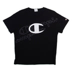 CHAMPION Womens T-Shirt Black L