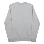 VANS Mens Grey Crew Neck XS Cotton Blend Sweatshirt Pullover Logo Print