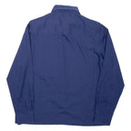 MARIO ROSELLA Womens Shirt Blue Collared Long Sleeve L