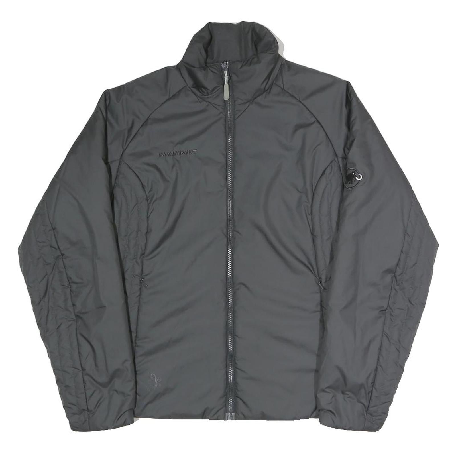 MAMMUT Womens Black Polyester Blend Softshell Jacket S Outdoor Zip Lightweight