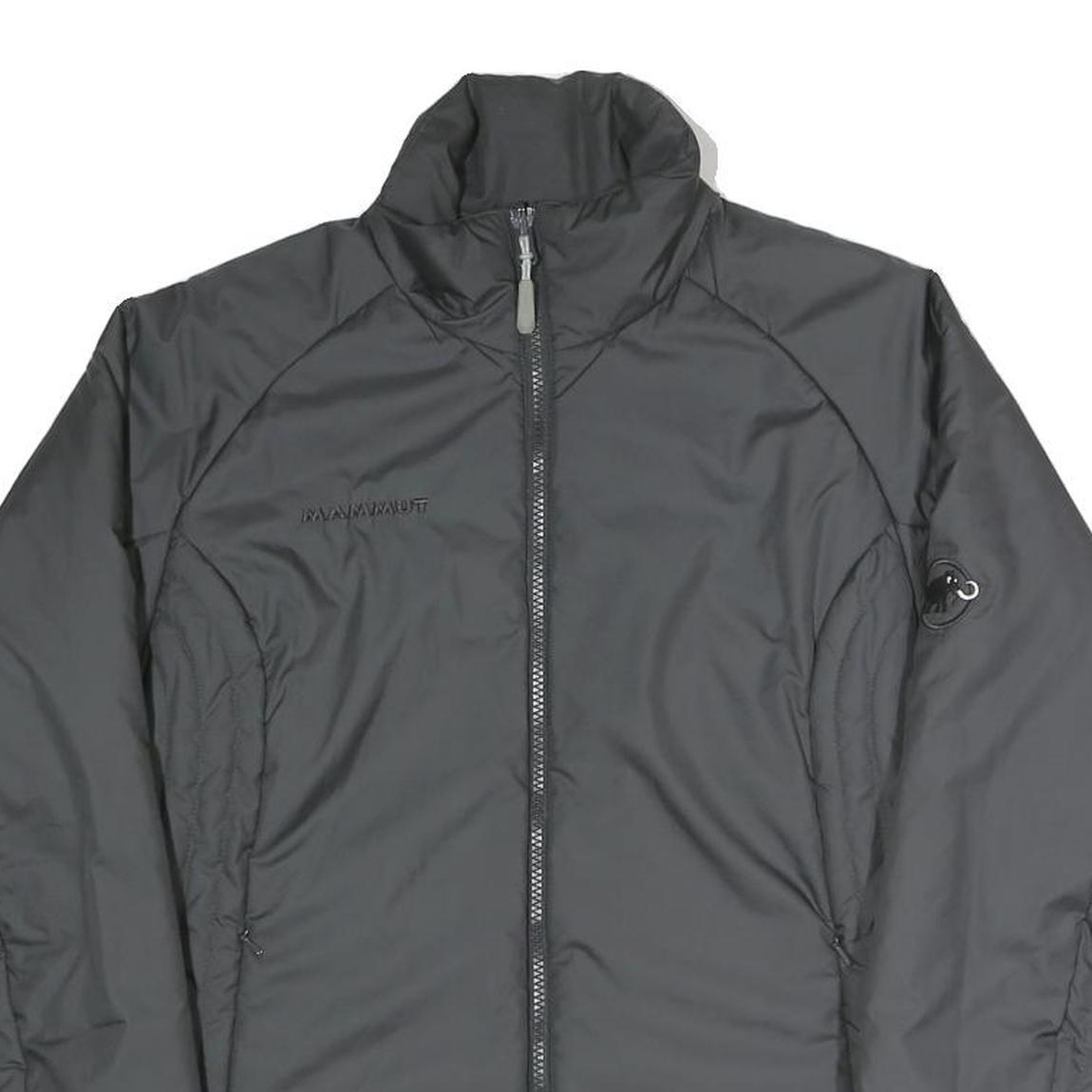 MAMMUT Womens Black Polyester Blend Softshell Jacket S Outdoor Zip Lightweight