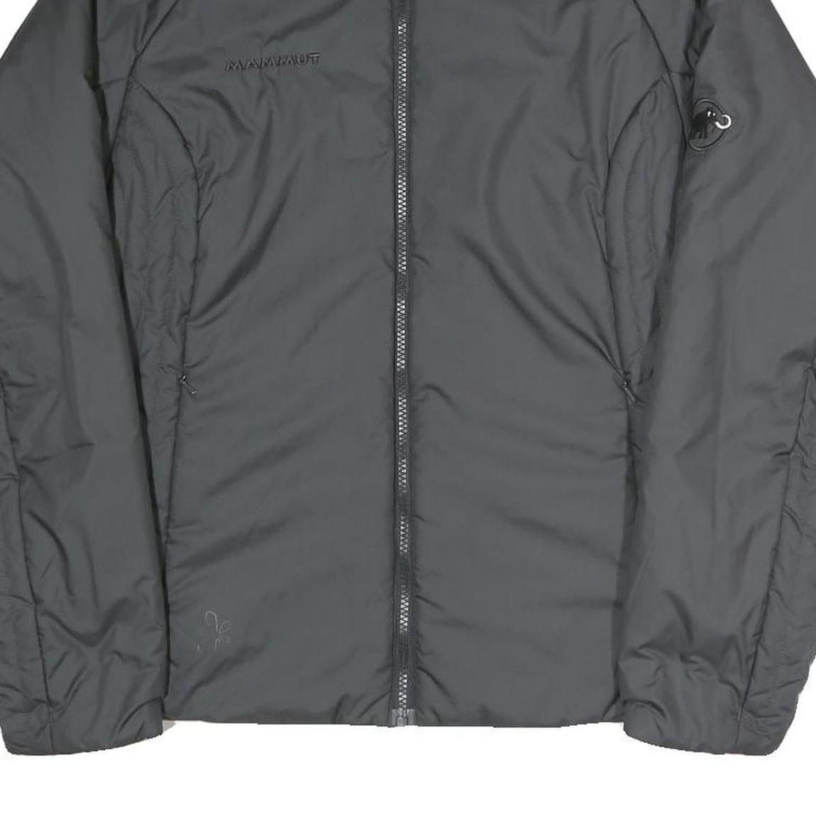 MAMMUT Womens Black Polyester Blend Softshell Jacket S Outdoor Zip Lightweight