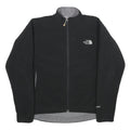 THE NORTH FACE Womens Black Softshell Jacket L Polyester Blend Zip Outdoor