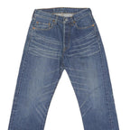 LEVI'S Mens Jeans Blue Regular Straight Denim Medium W28 L28 Classic Style