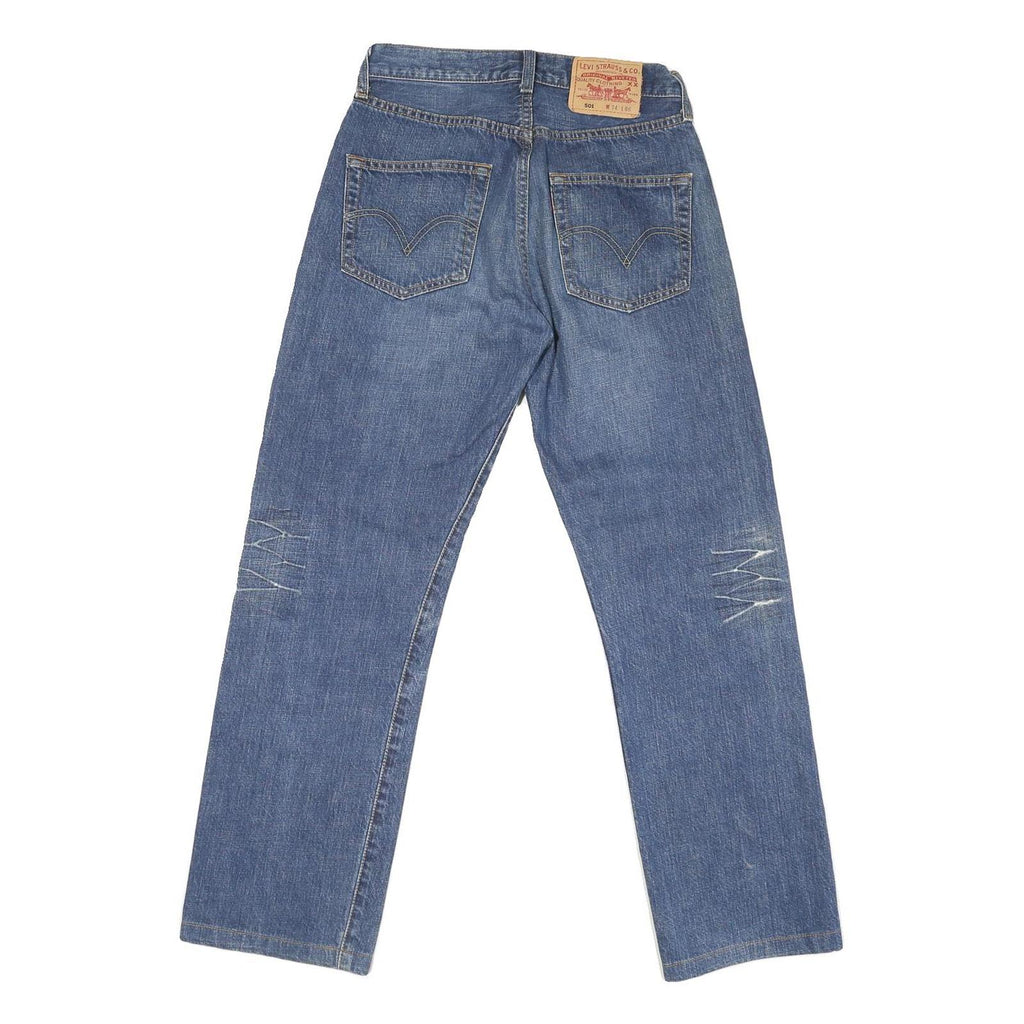 LEVI'S Mens Jeans Blue Regular Straight Denim Medium W28 L28 Classic Style