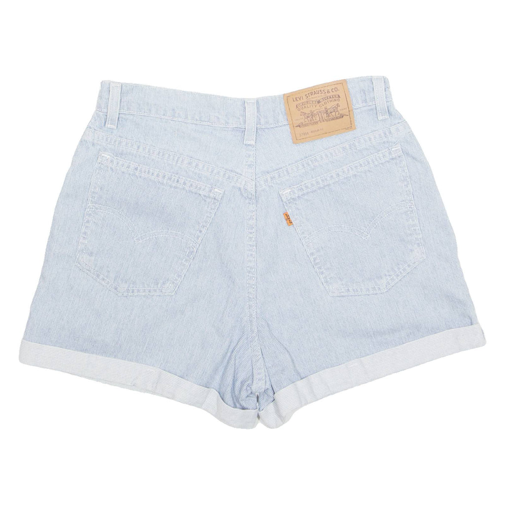 LEVI'S Turn Up 954 Womens Chino Shorts Blue M W30