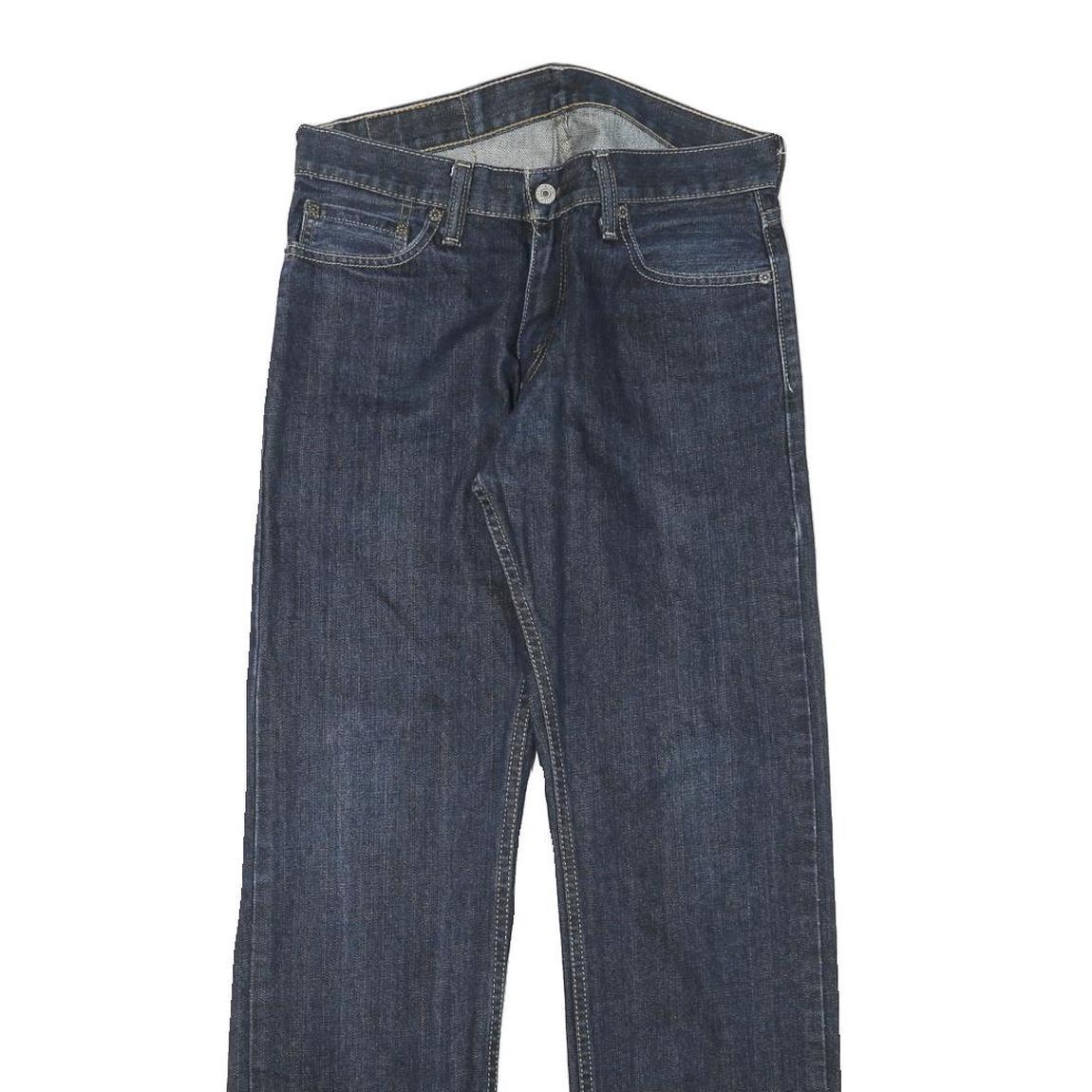 LEVI'S Mens Jeans Blue Regular Straight Denim Raw W29 L31 Classic Cotton Blend