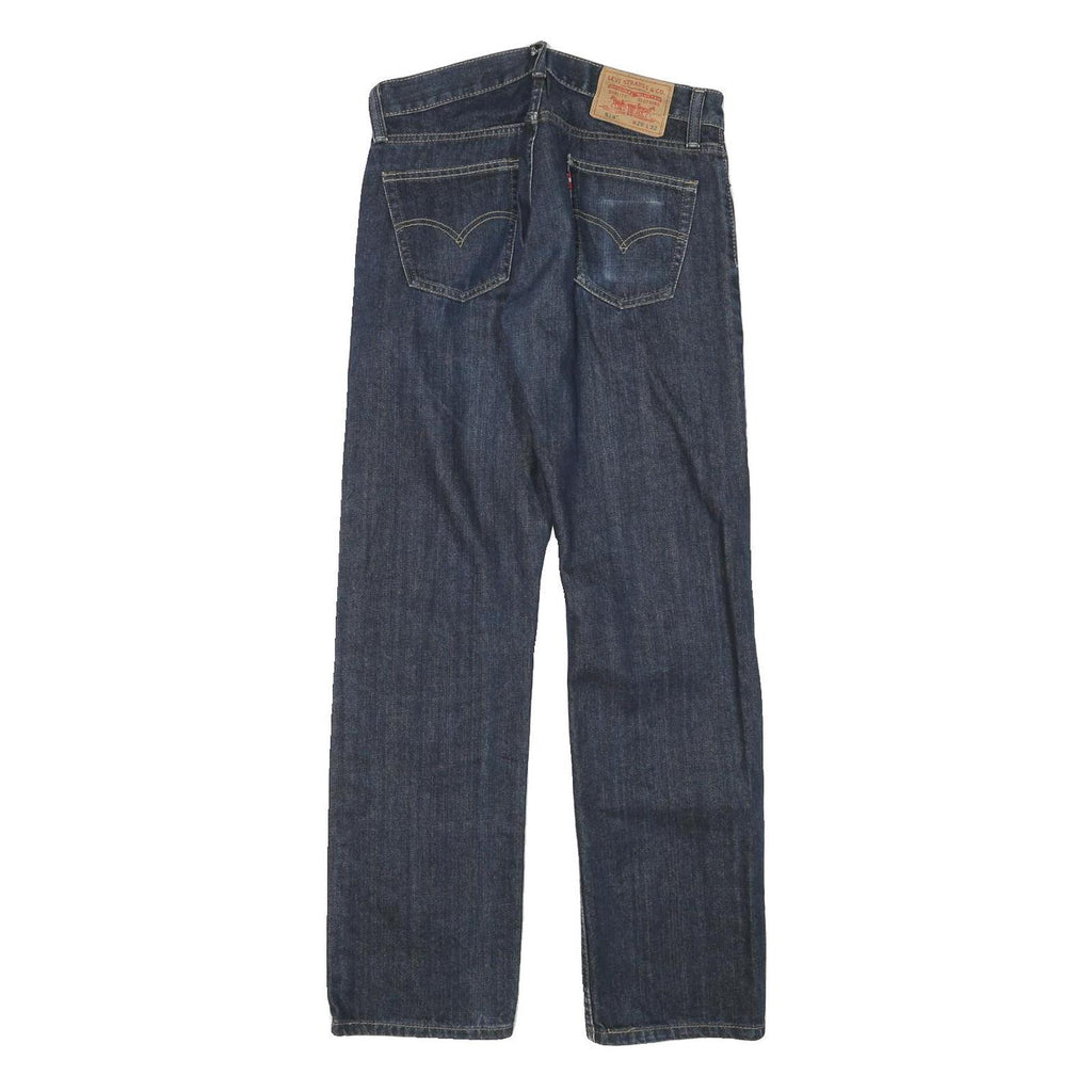LEVI'S Mens Jeans Blue Regular Straight Denim Raw W29 L31 Classic Cotton Blend