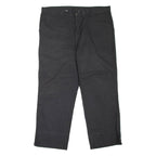 DICKIES Workwear Mens Trousers Black Loose Straight W40 L30