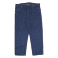 DICKIES Mens Relaxed Blue Denim Jeans W40 L32 Workwear Carpenter Pockets Zip