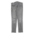 LEVI'S 511 BIG E Mens Jeans Grey Slim Skinny Denim Light W33 L32
