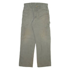 BULWARD Carpenter Mens Trousers Grey Regular Straight W30 L30