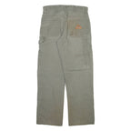 BULWARD Carpenter Mens Trousers Grey Regular Straight W30 L30