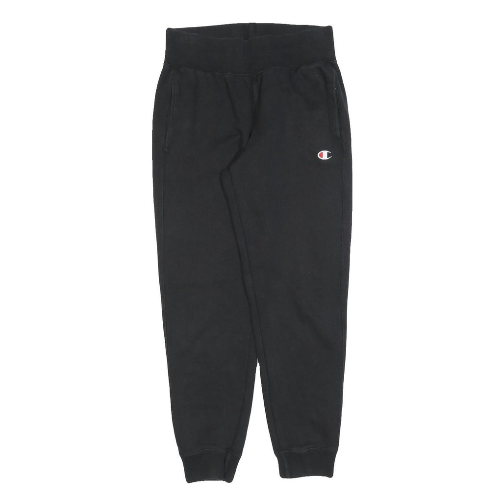 CHAMPION REVERSE WEAVE Womens Joggers Black M W28 L28 Cotton Blend Slim Tapered