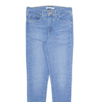 LEVI'S Womens Jeans Blue Regular Skinny Stone Wash W27 L29