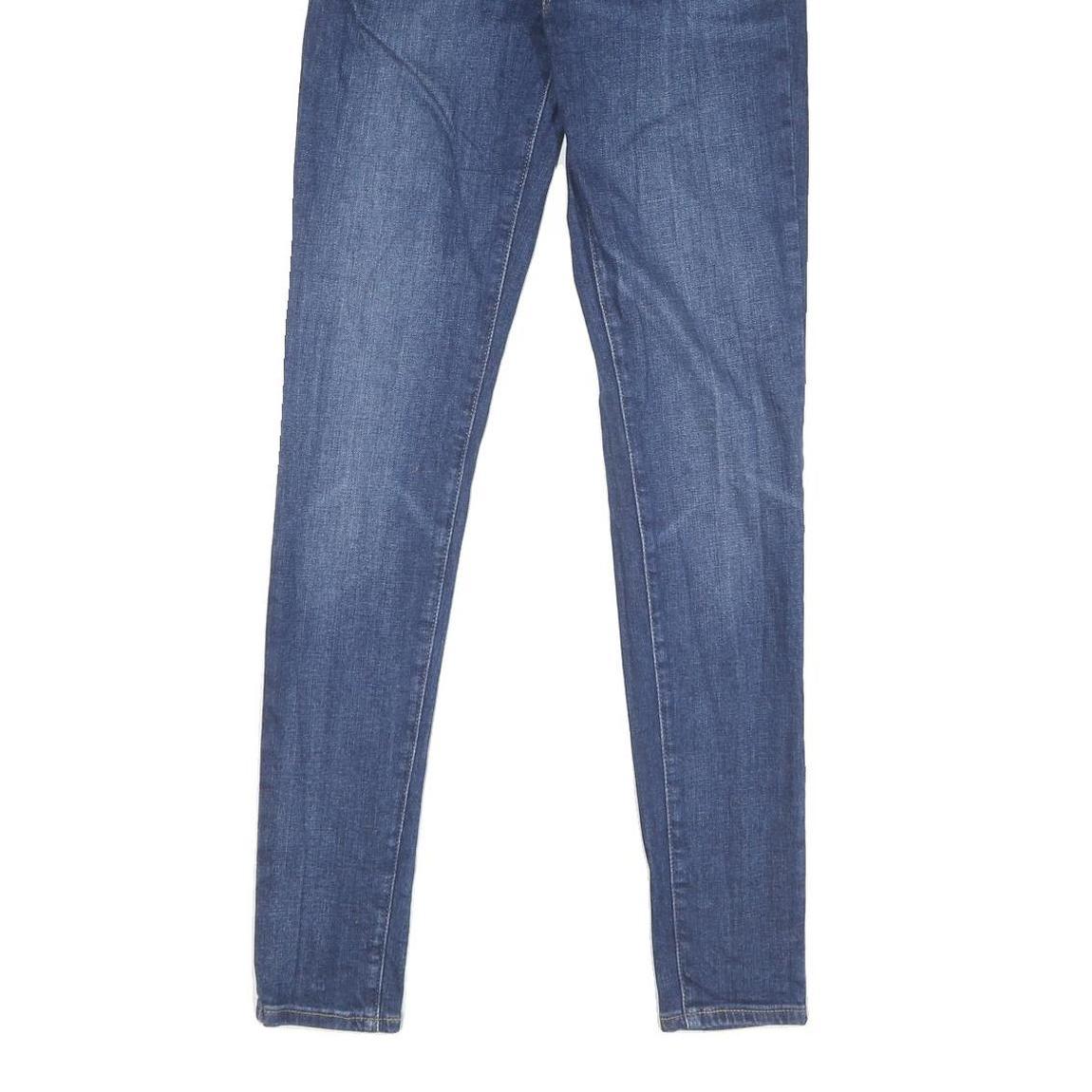 LEVI'S Womens Slim Fit Blue Skinny Denim Medium W28 L31 Zip Cotton Blend Jeans