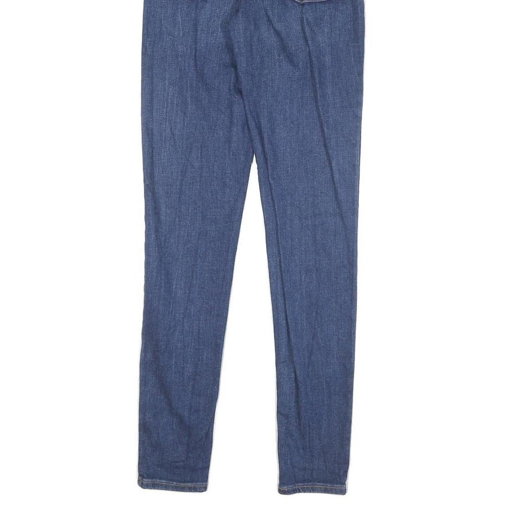 LEVI'S Womens Slim Fit Blue Skinny Denim Medium W28 L31 Zip Cotton Blend Jeans