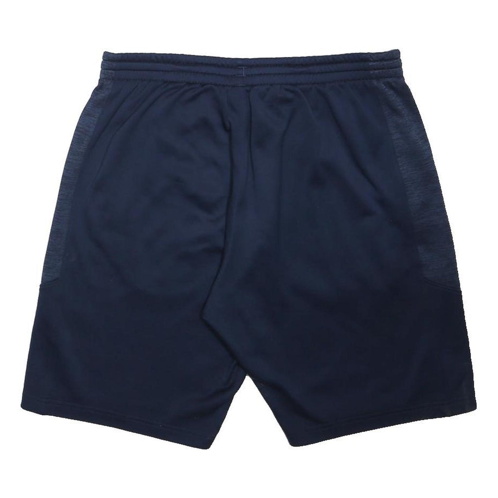 UNDER ARMOUR Mens Shorts Blue Casual L W32 Cotton Blend Comfortable Drawstring