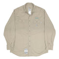 CARHARTT Mens Beige Workwear Shirt XL Cotton Blend Durable Pockets