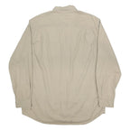 CARHARTT Mens Beige Workwear Shirt XL Cotton Blend Durable Pockets