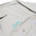 CARHARTT Mens Beige Workwear Shirt XL Cotton Blend Durable Pockets