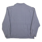 KEMPEL Mens Blue Jacket XL Cotton Blend Button Closure Classic Fit Casual