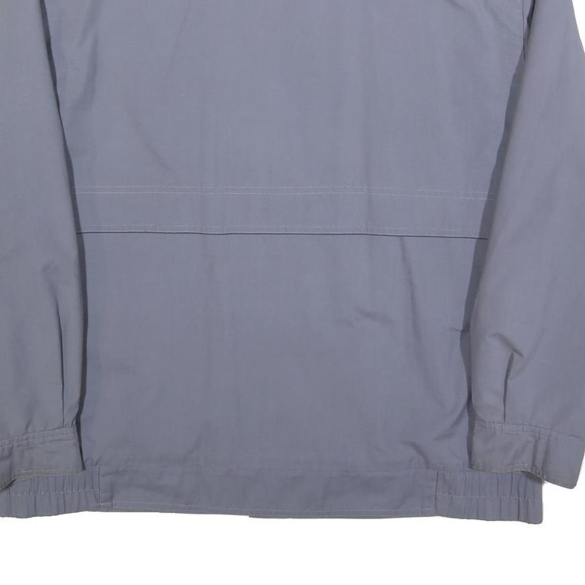 KEMPEL Mens Blue Jacket XL Cotton Blend Button Closure Classic Fit Casual