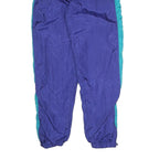 Mens Joggers Blue & Teal Relaxed Straight 2XL W28 L32 Polyester Blend