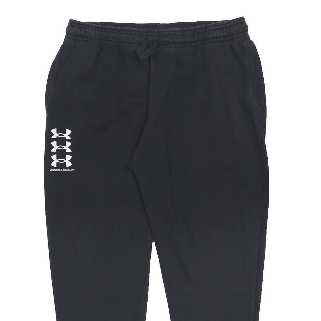 UNDER ARMOUR Mens Joggers Black Slim Tapered 2XL W34 L28 Cotton Blend