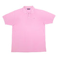 KAPPA Mens Pink Short Sleeve Plain XL Polo Shirt Cotton Casual Sportswear