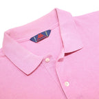KAPPA Mens Pink Short Sleeve Plain XL Polo Shirt Cotton Casual Sportswear