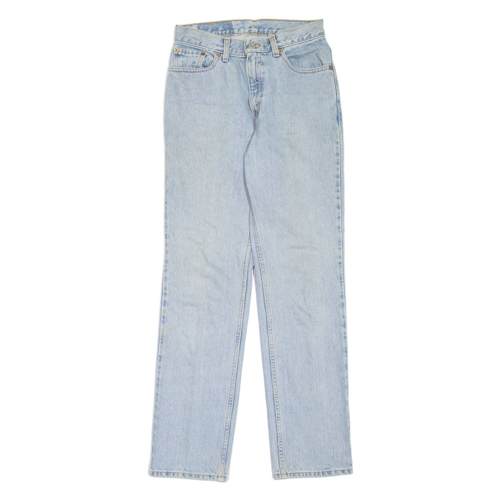 LEVI'S 512 Womens Jeans Blue Slim Straight 90s Stone Wash W25 L30