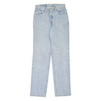 LEVI'S 512 Womens Jeans Blue Slim Straight 90s Stone Wash W25 L30