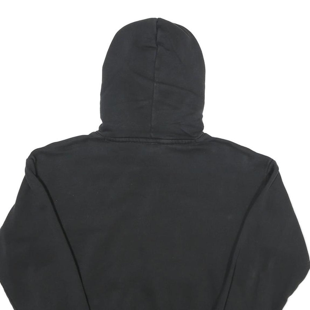 CHAMPION Womens Black Hoodie L Cotton Blend Pullover Drawstring Hood
