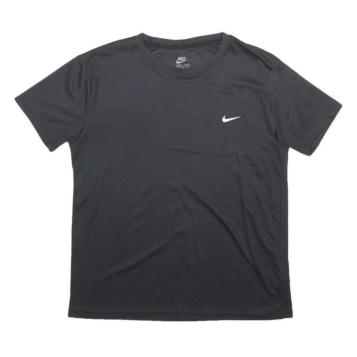 NIKE Mens Black Graphic T-Shirt M Short Sleeve Crew Neck Performance Activewear