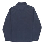 WEIRD FISH Mens Blue 1/4 Zip 2XL Sweatshirt Fleece Pullover Casual