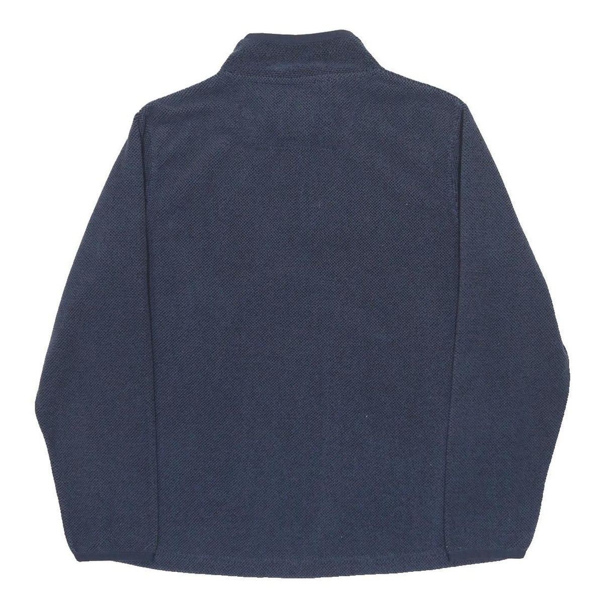 WEIRD FISH Mens Blue 1/4 Zip 2XL Sweatshirt Fleece Pullover Casual