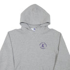 RUSSELL ATHLETIC Mens Grey Fightin Knights Football Pullover Hoodie M Cotton