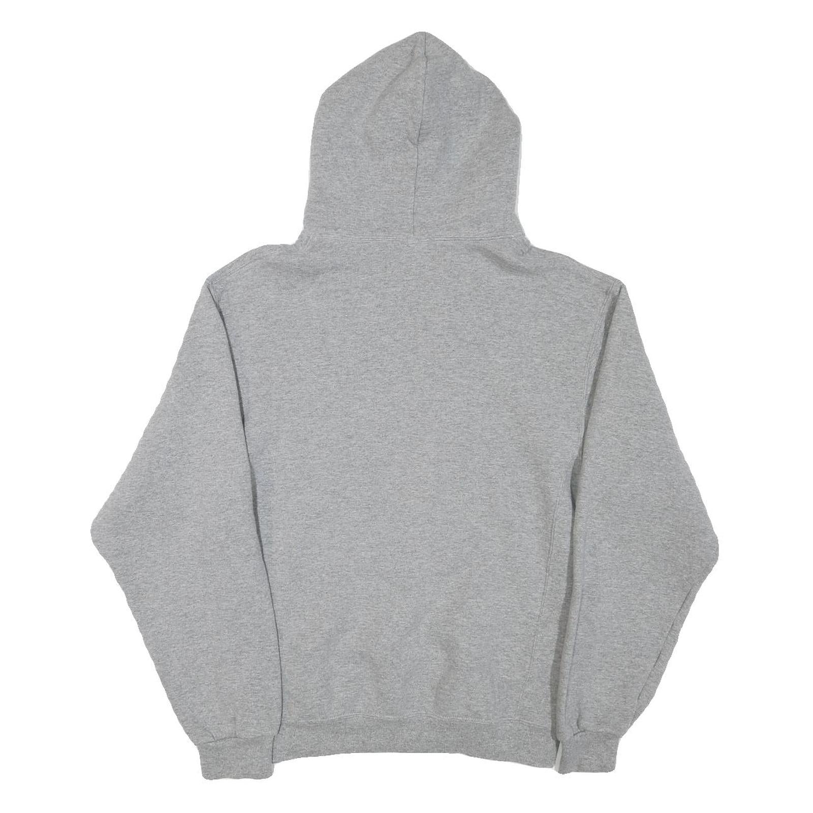 RUSSELL ATHLETIC Mens Grey Fightin Knights Football Pullover Hoodie M Cotton