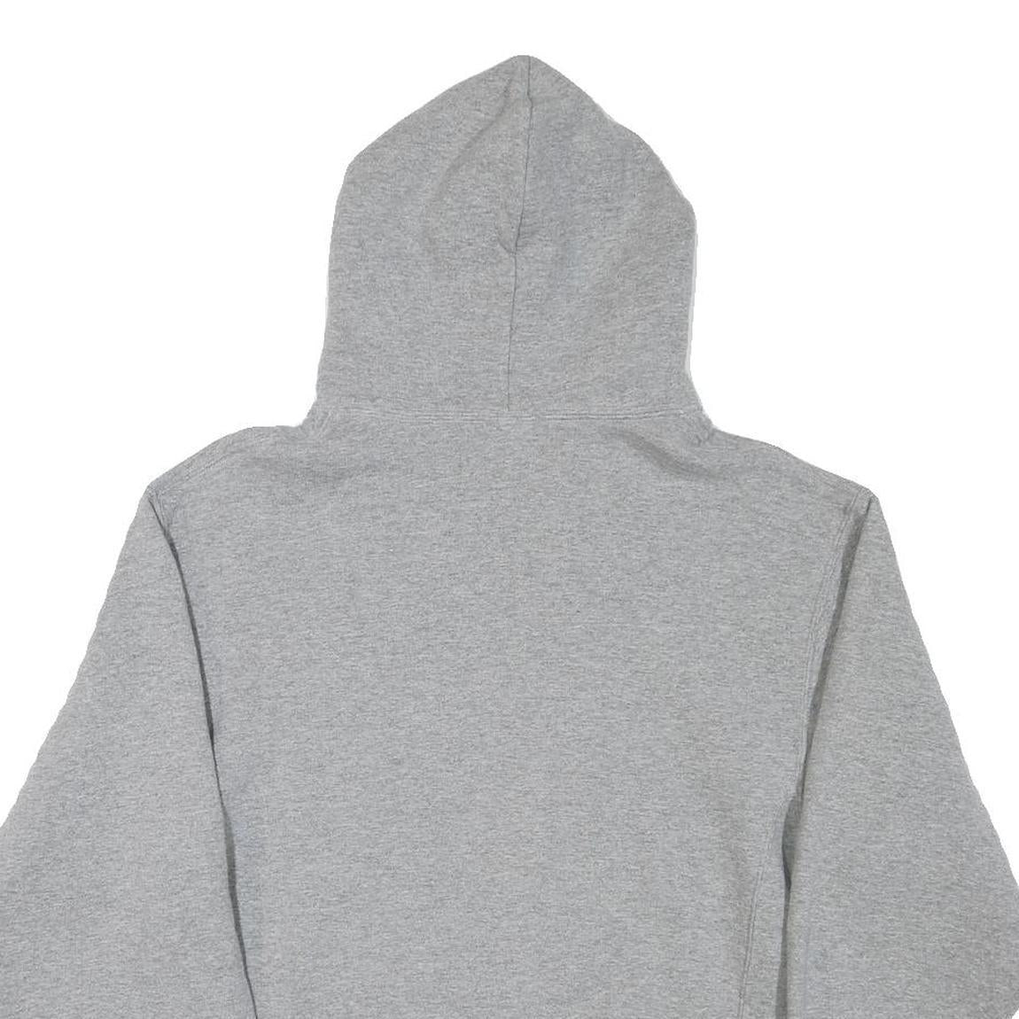 RUSSELL ATHLETIC Mens Grey Fightin Knights Football Pullover Hoodie M Cotton