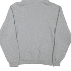 RUSSELL ATHLETIC Mens Grey Fightin Knights Football Pullover Hoodie M Cotton