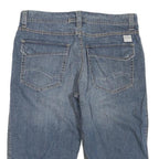 Mens Blue Denim Casual Shorts M W34 Cotton Blend Comfortable Relaxed Fit