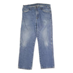 DICKIES Mens Regular Fit Blue Denim Jeans Button W36 L29 Classic Workwear