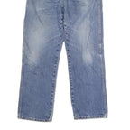 DICKIES Mens Regular Fit Blue Denim Jeans Button W36 L29 Classic Workwear