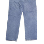 DICKIES Mens Regular Fit Blue Denim Jeans Button W36 L29 Classic Workwear