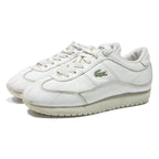 LACOSTE Womens Lace-Up Trainers Footwear White Synthetic UK 4 Casual